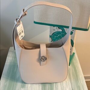 Lululemon Athletica Cream Shoulder Bag